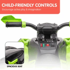 Kahuna GTS99 Kids Electric Ride On Quad Bike Toy ATV 50W - Green 15 Kahuna GTS99 Kids Electric Ride On Quad Bike Toy ATV 50W - Green -Kids Car Sales kahuna gts99 kids electric ride on quad bike toy atv 50w green 04
