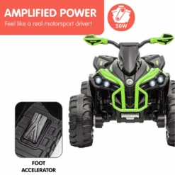 Kahuna GTS99 Kids Electric Ride On Quad Bike Toy ATV 50W - Green 18 Kahuna GTS99 Kids Electric Ride On Quad Bike Toy ATV 50W - Green -Kids Car Sales kahuna gts99 kids electric ride on quad bike toy atv 50w green 07