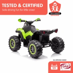 Kahuna GTS99 Kids Electric Ride On Quad Bike Toy ATV 50W - Green 20 Kahuna GTS99 Kids Electric Ride On Quad Bike Toy ATV 50W - Green -Kids Car Sales kahuna gts99 kids electric ride on quad bike toy atv 50w green 09