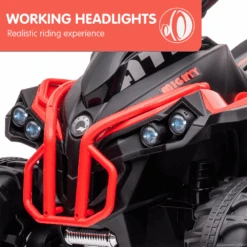 Kahuna GTS99 Kids Electric Ride On Quad Bike Toy ATV 50W - Red -Kids Car Sales kahuna gts99 kids electric ride on quad bike toy atv 50w red 04