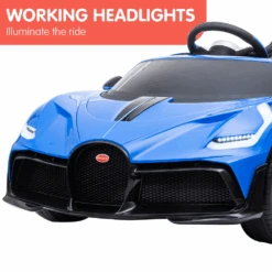 Kahuna Licensed Bugatti Divo Kids Electric Ride On Car - Blue -Kids Car Sales kahuna licensed bugatti divo kids electric ride on car blue 06