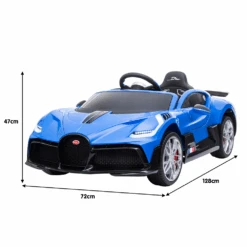 Kahuna Licensed Bugatti Divo Kids Electric Ride On Car - Blue -Kids Car Sales kahuna licensed bugatti divo kids electric ride on car blue 08