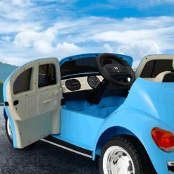 Licensed 6v Volkswagen Beetle Electric Kids Ride On Car With Remote - Blue 10 Licensed 6v Volkswagen Beetle Electric Kids Ride On Car With Remote - Blue -Kids Car Sales licensed 6v volkswagen beetle electric kids ride on car with remote blue 5