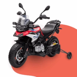 BMW Licensed 12v F850GS Adventure Touring Kids Ride On Motorbike - Red