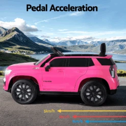 Licensed Chevrolet Tahoe 12v Kids Electric Ride On Car With Remote - Pink -Kids Car Sales licensed chevrolet tahoe 12v kids electric ride on car with remote pink 5