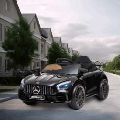 Front Page 15 Front Page -Kids Car Sales licensed mercedes gtr 12 kid electric ride on car with remote black 2