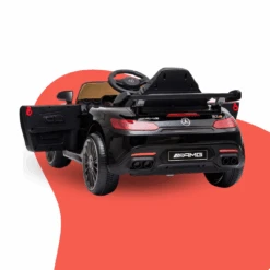 Licensed Mercedes Benz AMG GTR 12V Electric Kids Ride On - Black 7 Licensed Mercedes Benz AMG GTR 12V Electric Kids Ride On - Black -Kids Car Sales licensed mercedes gtr replica ride on car for children black v196 gtrblack k 4