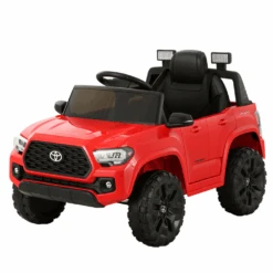 Licensed Toyota Tacoma 12v Off Road Kids Electric Ride On With Remote - Red