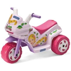 Peg Perego Mini Princess 6v Kids Ride-On Motorbike