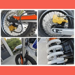 MJM 110cc Petrol Powered 4-Stroke Kids Trail Pit Dirt Bike - Green -Kids Car Sales mjm 110cc petrol powered 4 stroke kids trail pit dirt bike green 09