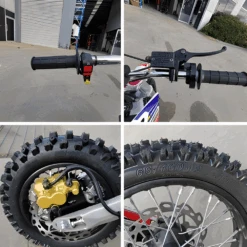 MJM 110cc Petrol Powered 4-Stroke Kids Trail Pit Dirt Bike - Green -Kids Car Sales mjm 110cc petrol powered 4 stroke kids trail pit dirt bike green 10