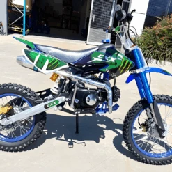 MJM 125cc BigFoot Petrol Powered 4-Stroke Kids Dirt Bike - Blue 15 MJM 125cc BigFoot Petrol Powered 4-Stroke Kids Dirt Bike - Blue -Kids Car Sales mjm 125cc bigfoot petrol powered 4 stroke kids dirt bike blue 05