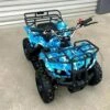 MJM 49cc Petrol Powered 2-Stroke Farm Kids ATV Quad Bike - Blue