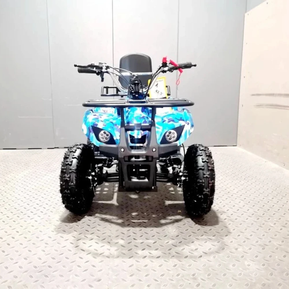 MJM 49cc Petrol Powered 2-Stroke Farm Kids ATV Quad Bike - Blue 16 MJM 49cc Petrol Powered 2-Stroke Farm Kids ATV Quad Bike - Blue - Image 16