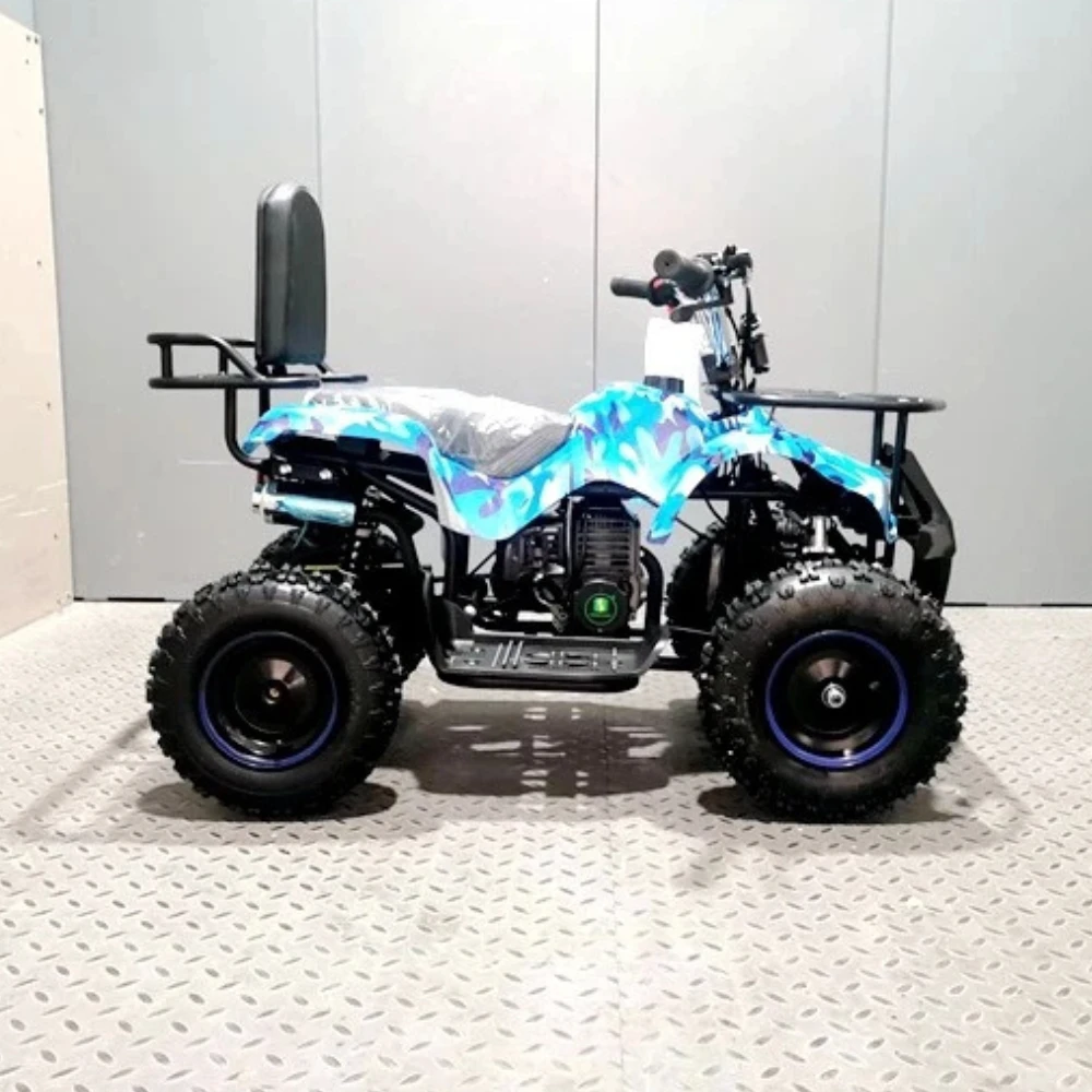 MJM 49cc Petrol Powered 2-Stroke Farm Kids ATV Quad Bike - Blue 14 MJM 49cc Petrol Powered 2-Stroke Farm Kids ATV Quad Bike - Blue - Image 14