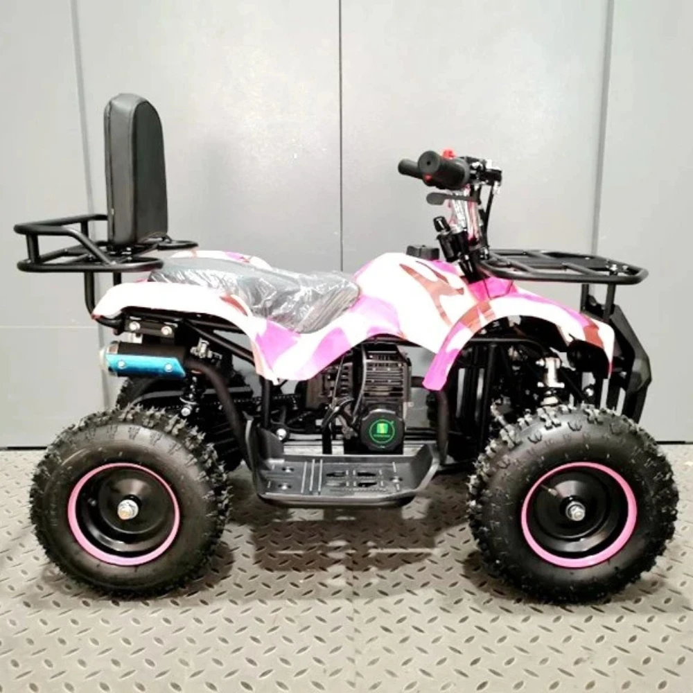 MJM 49cc Petrol Powered 2-Stroke Farm Kids ATV Quad Bike - Pink 20 MJM 49cc Petrol Powered 2-Stroke Farm Kids ATV Quad Bike - Pink - Image 20