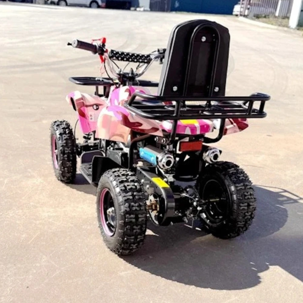 MJM 49cc Petrol Powered 2-Stroke Farm Kids ATV Quad Bike - Pink 14 MJM 49cc Petrol Powered 2-Stroke Farm Kids ATV Quad Bike - Pink - Image 14