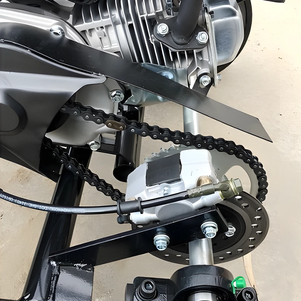 MJM 6.5HP Motorised Huffy Slider Fat Boy Drift Trike For Teens - Red 4 MJM 6.5HP Motorised Huffy Slider Fat Boy Drift Trike For Teens - Red - Image 4