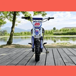 MJM 70cc Petrol Powered 4-Stroke Semi-Auto Kids Dirt Bike - Blue -Kids Car Sales mjm 70cc petrol powered 4 stroke semi auto kids dirt bike blue 06