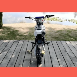 MJM 70cc Petrol Powered 4-Stroke Semi-Auto Kids Dirt Bike - Blue -Kids Car Sales mjm 70cc petrol powered 4 stroke semi auto kids dirt bike blue 08