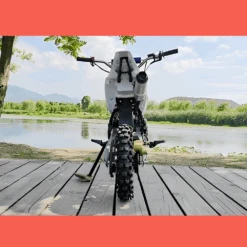 MJM 70cc Petrol Powered 4-Stroke Semi-Auto Kids Dirt Bike - Blue -Kids Car Sales mjm 70cc petrol powered 4 stroke semi auto kids dirt bike blue 12