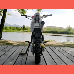 MJM 70cc Petrol Powered 4-Stroke Semi-Auto Kids Dirt Bike - Red -Kids Car Sales mjm 70cc petrol powered 4 stroke semi auto kids dirt bike red 01