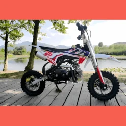 MJM 70cc Petrol Powered 4-Stroke Semi-Auto Kids Dirt Bike - Red -Kids Car Sales mjm 70cc petrol powered 4 stroke semi auto kids dirt bike red 06