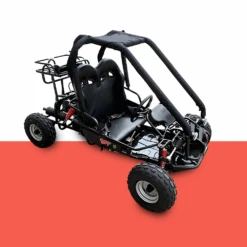 MJM 90cc 2-Seater Offroad Kids ATV Dune Buggy - Black