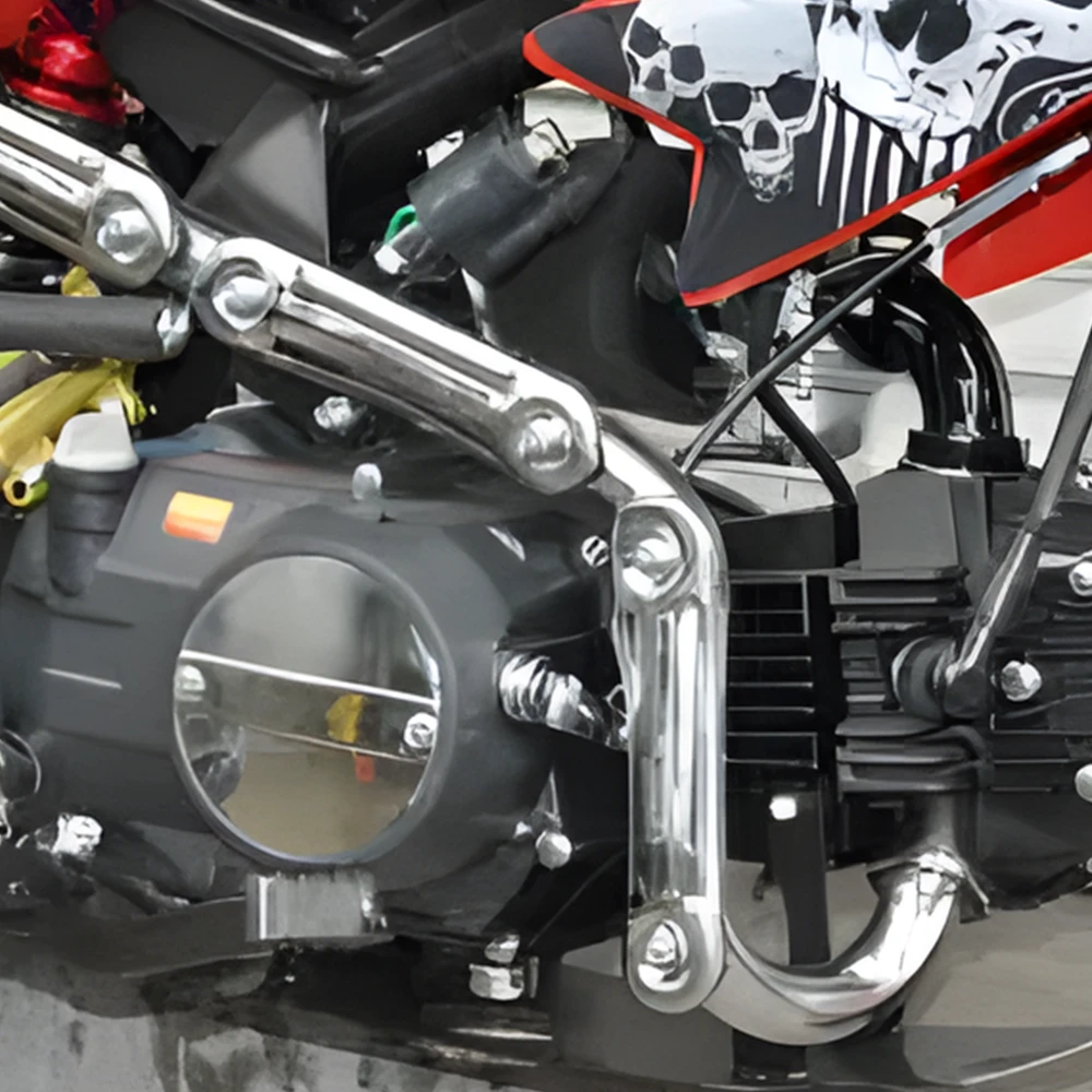 Motoworks 125cc Petrol Powered 4-Stroke 4-Speed Manual Kids Dirt Bike X - Pink 6 Motoworks 125cc Petrol Powered 4-Stroke 4-Speed Manual Kids Dirt Bike X - Pink - Image 6