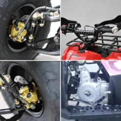 Motoworks 125cc Petrol Powered 4-Stroke Farm Kids Quad Bike - Pink 12 Motoworks 125cc Petrol Powered 4-Stroke Farm Kids Quad Bike - Pink -Kids Car Sales motoworks 125cc petrol powered 4 stroke farm kids quad bike pink mot 125atv fa pin 6