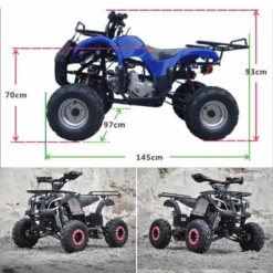 Motoworks 125cc Petrol Powered 4-Stroke Farm Kids Quad Bike - Pink 14 Motoworks 125cc Petrol Powered 4-Stroke Farm Kids Quad Bike - Pink -Kids Car Sales motoworks 125cc petrol powered 4 stroke farm kids quad bike pink mot 125atv fa pin 8