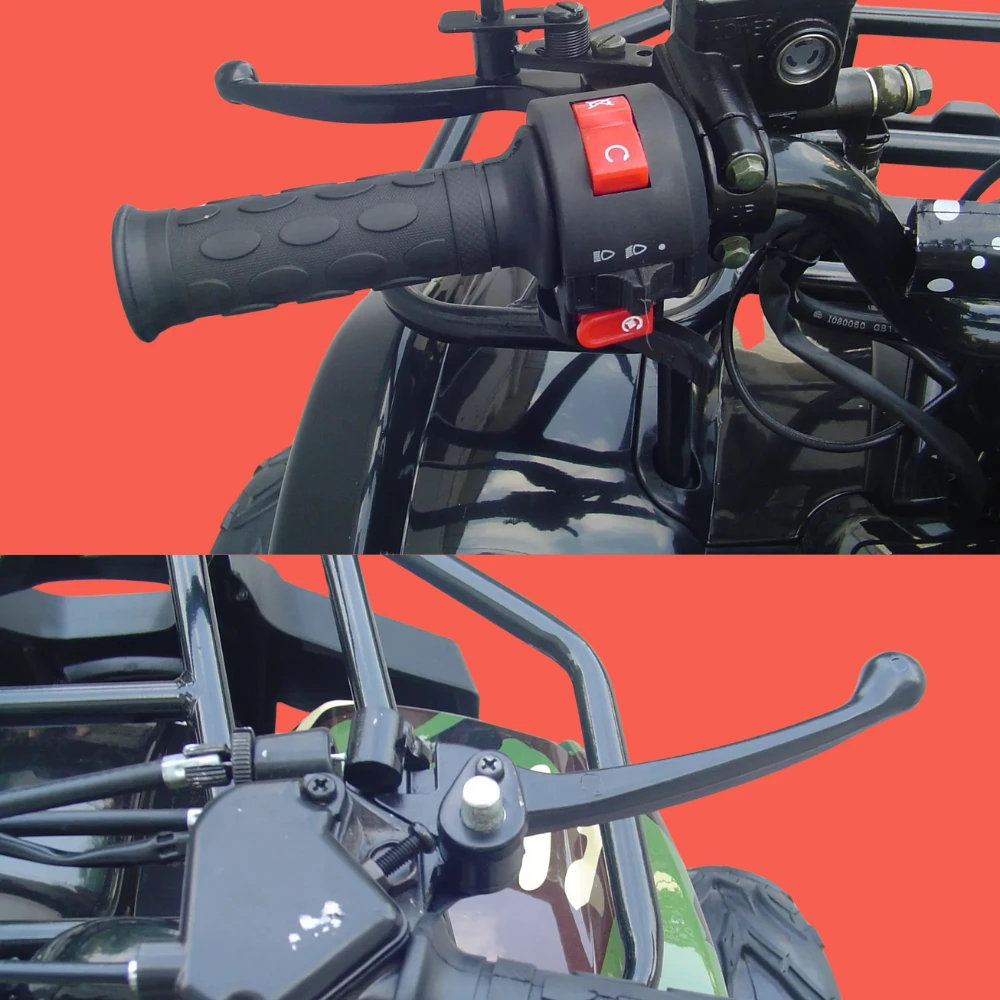 Motoworks 125cc Petrol Powered 4-Stroke Farm Kids Quad Bike - Red 13 Motoworks 125cc Petrol Powered 4-Stroke Farm Kids Quad Bike - Red - Image 13