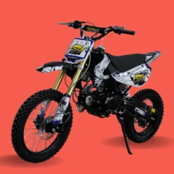 Motoworks 150cc Petrol Powered 4-Stroke Big Foot Kids Dirt Bike - Blue