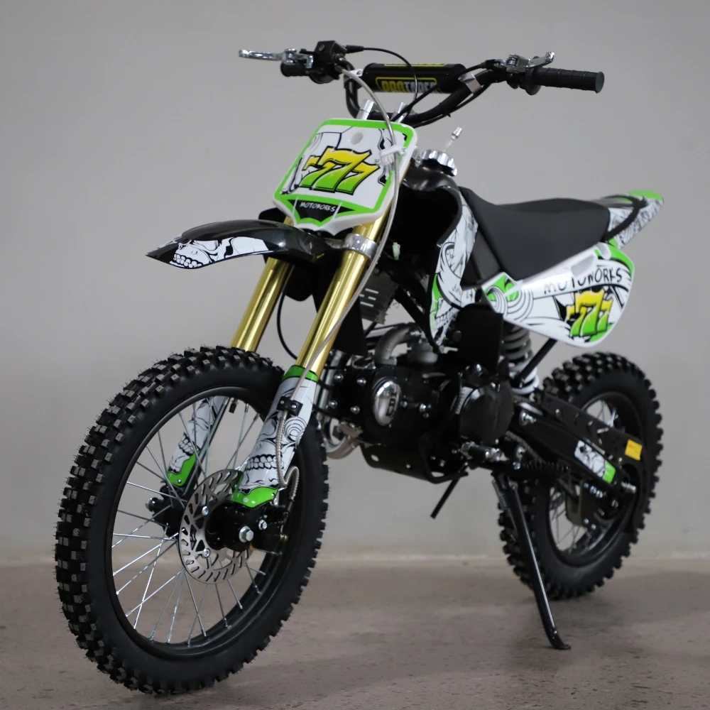 Motoworks 150cc Petrol Powered 4-Stroke Big Foot Kids Dirt Bike - Green 6 Motoworks 150cc Petrol Powered 4-Stroke Big Foot Kids Dirt Bike - Green - Image 6