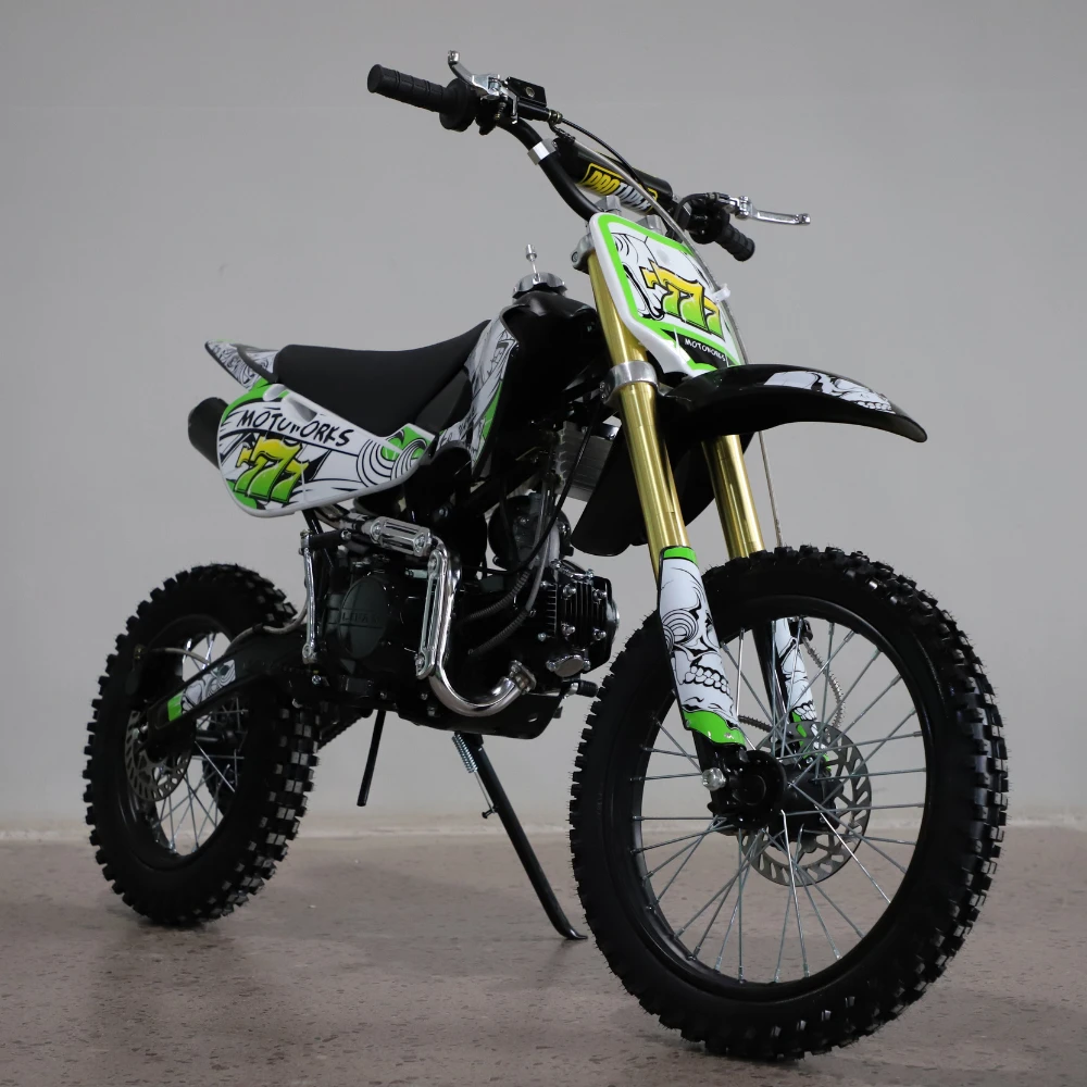Motoworks 150cc Petrol Powered 4-Stroke Big Foot Kids Dirt Bike - Green 5 Motoworks 150cc Petrol Powered 4-Stroke Big Foot Kids Dirt Bike - Green - Image 5