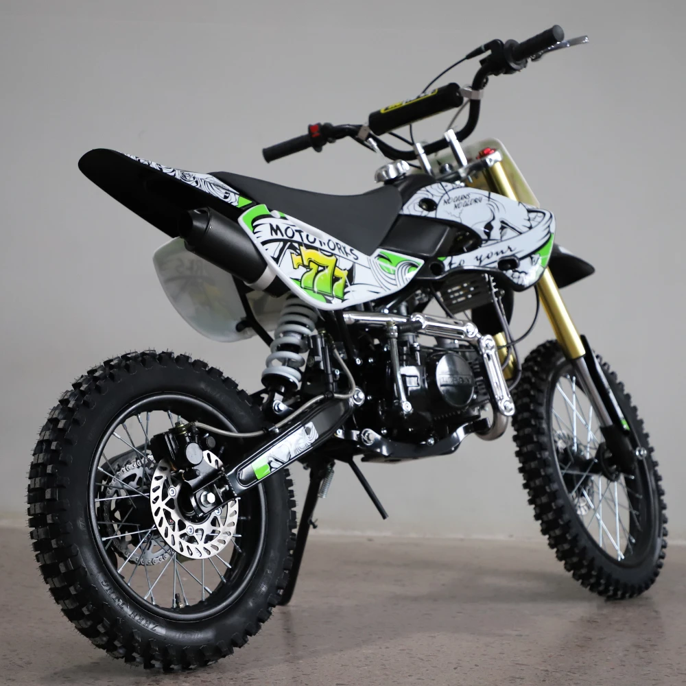 Motoworks 150cc Petrol Powered 4-Stroke Big Foot Kids Dirt Bike - Green 3 Motoworks 150cc Petrol Powered 4-Stroke Big Foot Kids Dirt Bike - Green - Image 3