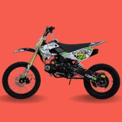 Motoworks 150cc Petrol Powered 4-Stroke Big Foot Kids Dirt Bike - Green
