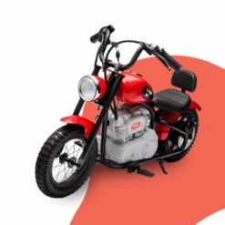 New Aim 36v Single Rider Kids Electric Cruiser Ride On Motorbike - Red