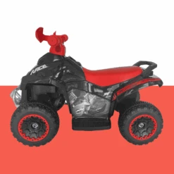 New Aim 6v Kids Electric Quad Bike - Black -Kids Car Sales new aim 6v kids electric quad bike black 1