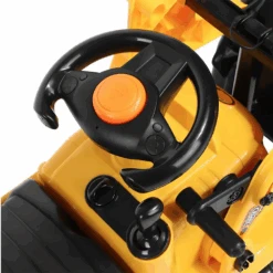 New Aim Kids Ride On Interactive Toy Digger With Gear Stick Scoop - Yellow 11 New Aim Kids Ride On Interactive Toy Digger With Gear Stick Scoop - Yellow -Kids Car Sales new aim kids ride on interactive toy digger with gear stick scoop yellow 1