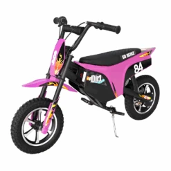 Go Skitz 12v 2.5 Electric Kids Dirt Bike - Pink