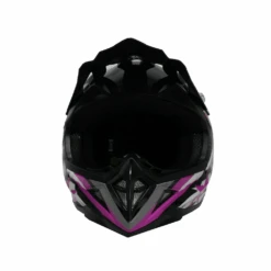 TDRMOTO Kids Full-Face Motorbike/ATV Helmet - Black -Kids Car Sales pinkfront