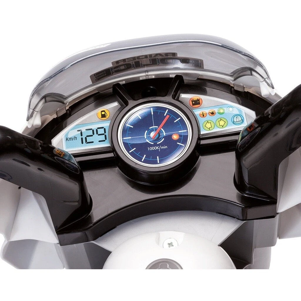 Peg Perego Raider Police 6v Kids Ride-On Motorbike 3 Peg Perego Raider Police 6v Kids Ride-On Motorbike - Image 3