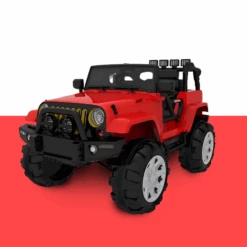 Go Skitz 12v Jeep Wrangler Inspired Ride-On Kids Car - Red -Kids Car Sales red go skitz 12v electric ride on 1