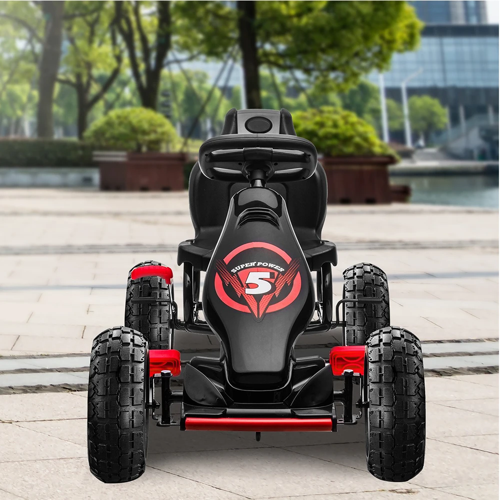 Kahuna G18 Kids Ride On Pedal Powered Go Kart Racing Style - Red 3 Kahuna G18 Kids Ride On Pedal Powered Go Kart Racing Style - Red - Image 3