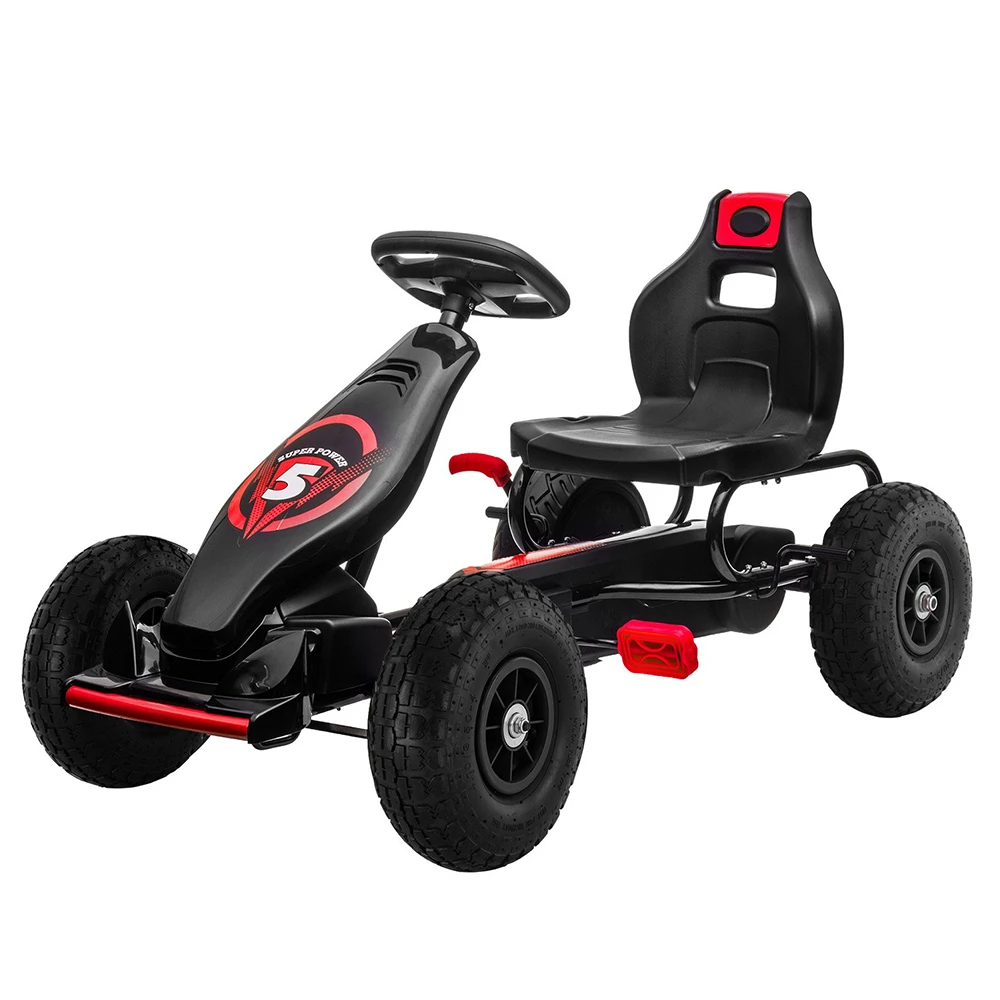 Kahuna G18 Kids Ride On Pedal Powered Go Kart Racing Style - Red 1 Kahuna G18 Kids Ride On Pedal Powered Go Kart Racing Style - Red