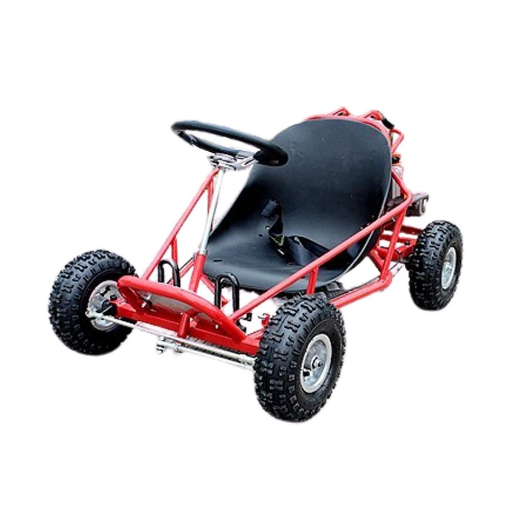 MJM 49cc Automatic 2-Stroke Kids Mini Go Kart - Red 2 MJM 49cc Automatic 2-Stroke Kids Mini Go Kart - Red - Image 2