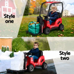 Rigo 12v Kids Electric Forklift Loader Ride On Car With Remote - Red 11 Rigo 12v Kids Electric Forklift Loader Ride On Car With Remote - Red -Kids Car Sales rigo 12v kids electric forklift loader ride on car with remote red