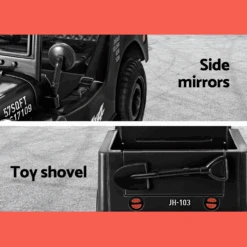 Rigo 12v Kids Military Jeep Off Road Ride On Car With Remote - Black -Kids Car Sales rigo 12v kids military jeep off road ride on car with remote black 1