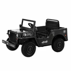 Rigo 12v Kids Military Jeep Off Road Ride On Car With Remote - Black -Kids Car Sales rigo 12v kids military jeep off road ride on car with remote black 4